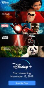 Disney Plus Ad Inspiration