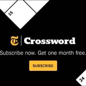 NYT Crossword Ad Inspiration